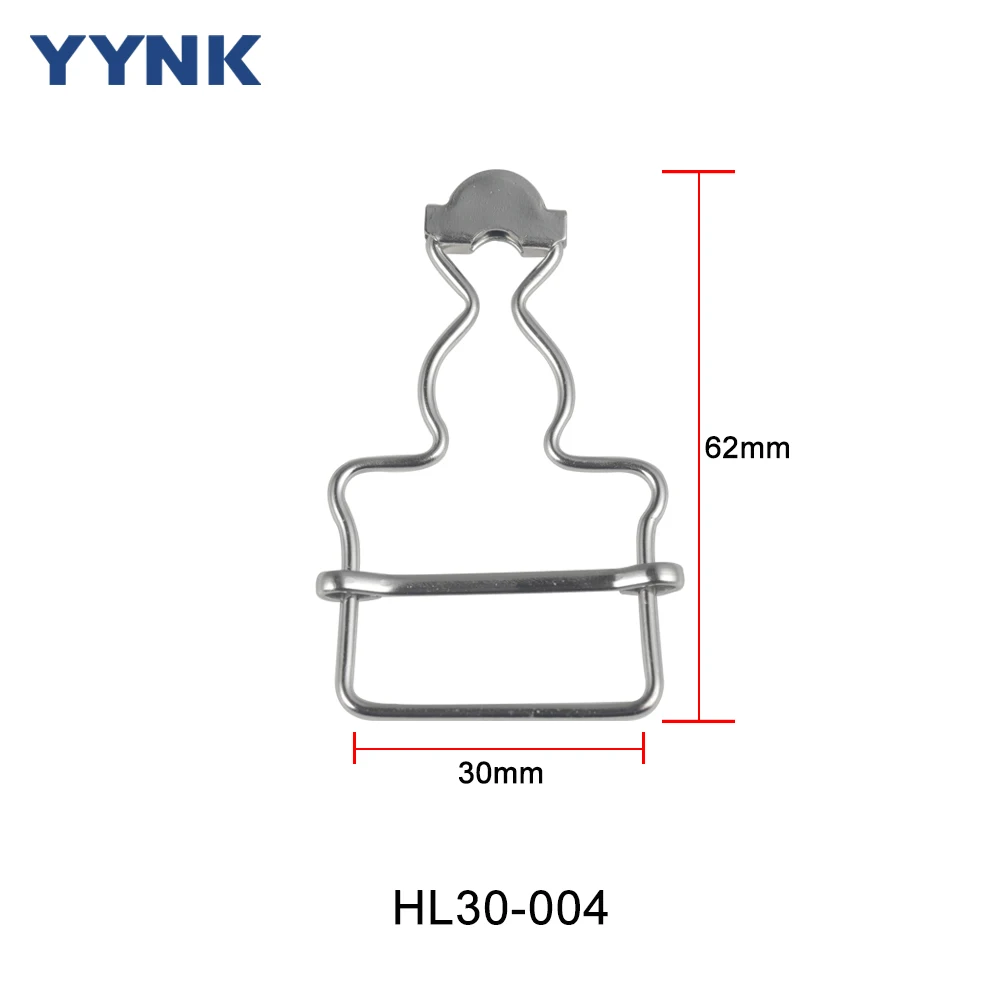 Manufacturer Wholesale 30MM Metal Gourd Buckles Custom Shape Brass Suspender Buckle for Denim Pants Overalls Bags