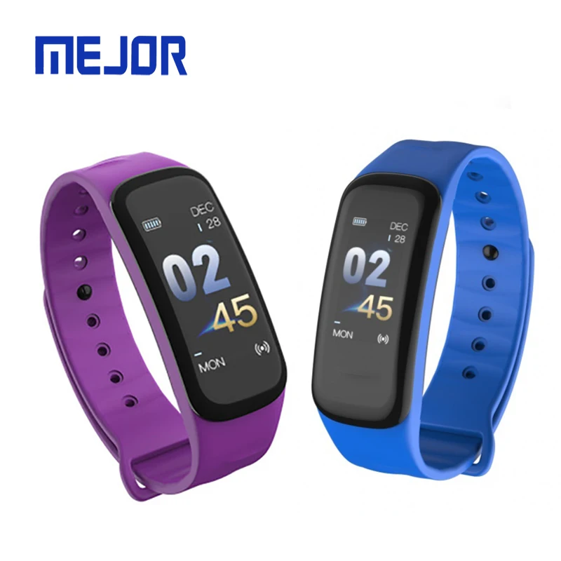 Wearfit Health heart view wrist band smartwatch C1s rubber bracelet BT mobile smart watch