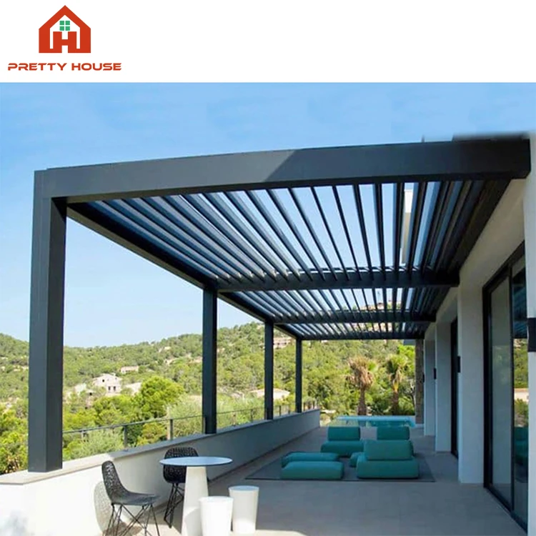 Furniture manufacturers custom outdoor waterproof aluminum pergola