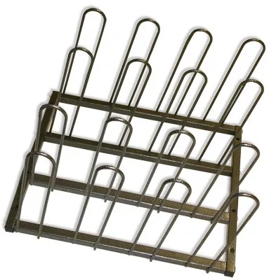 Industrial Wall Mount Vinyl Storage Rack Metal Display Vinyl Roll Wall Rack