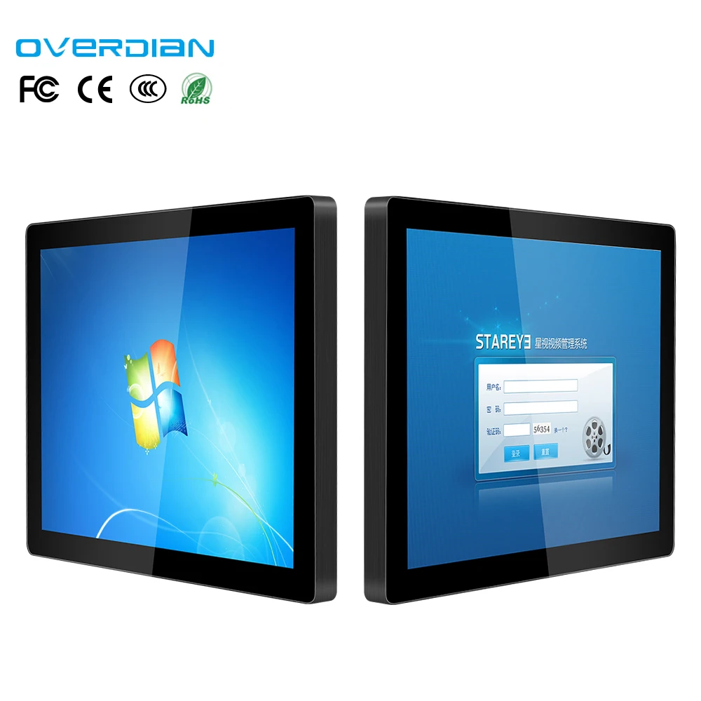 Energy Saving Low Consumption Industrial Touch Screen Panel Pc Industrial Tablet Panel Pc All In One Computer