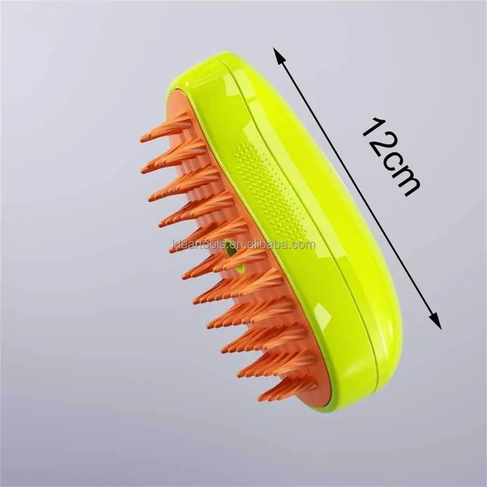 Cat Steamer Brush for Massage Self Cleaning Cat Steamy Brush Pet Steamer Brush