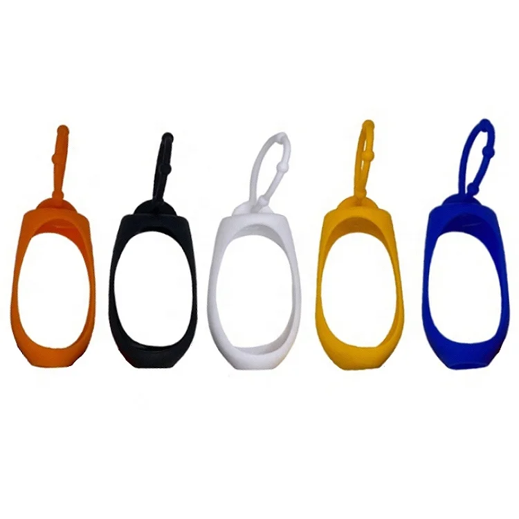Promotional Gift Silicone Holder For Hand Sanitizer, Hand Sanitizer Silicone Holder Bottle 50Ml