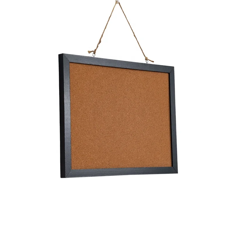 Magnetic Chalk Board Drawing Writing Cork Blackboard With Wooden Frame