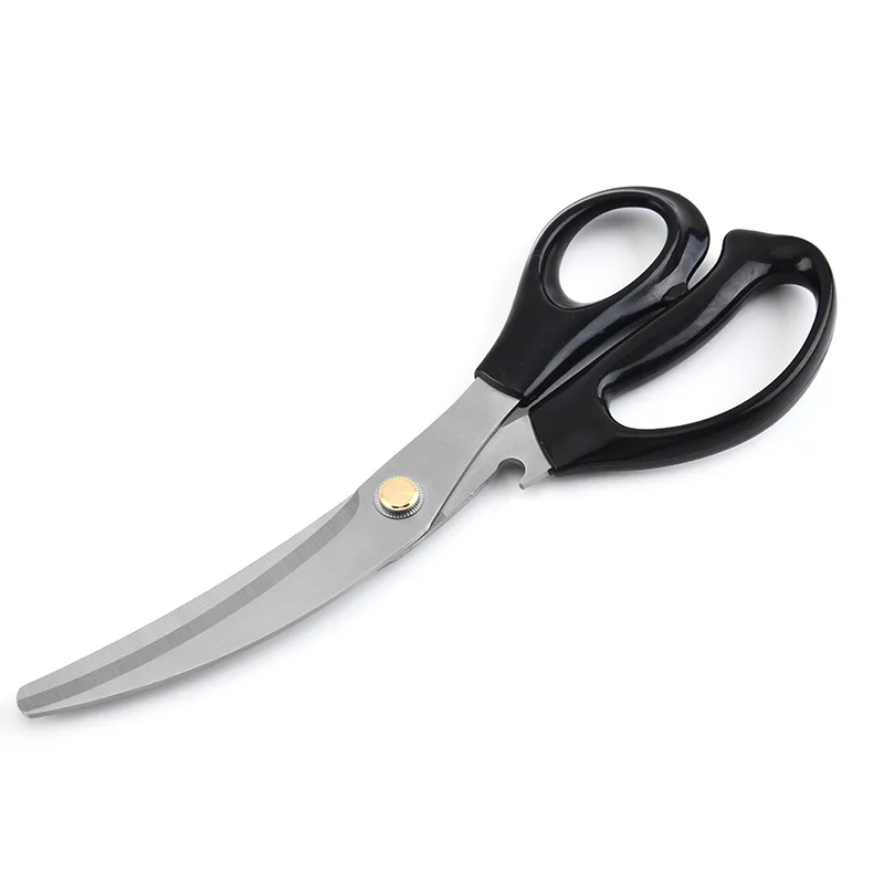 Home stainless steel clever multifunction professional laser Seafood shrimp crab scissors kitchen scissors shears set multi