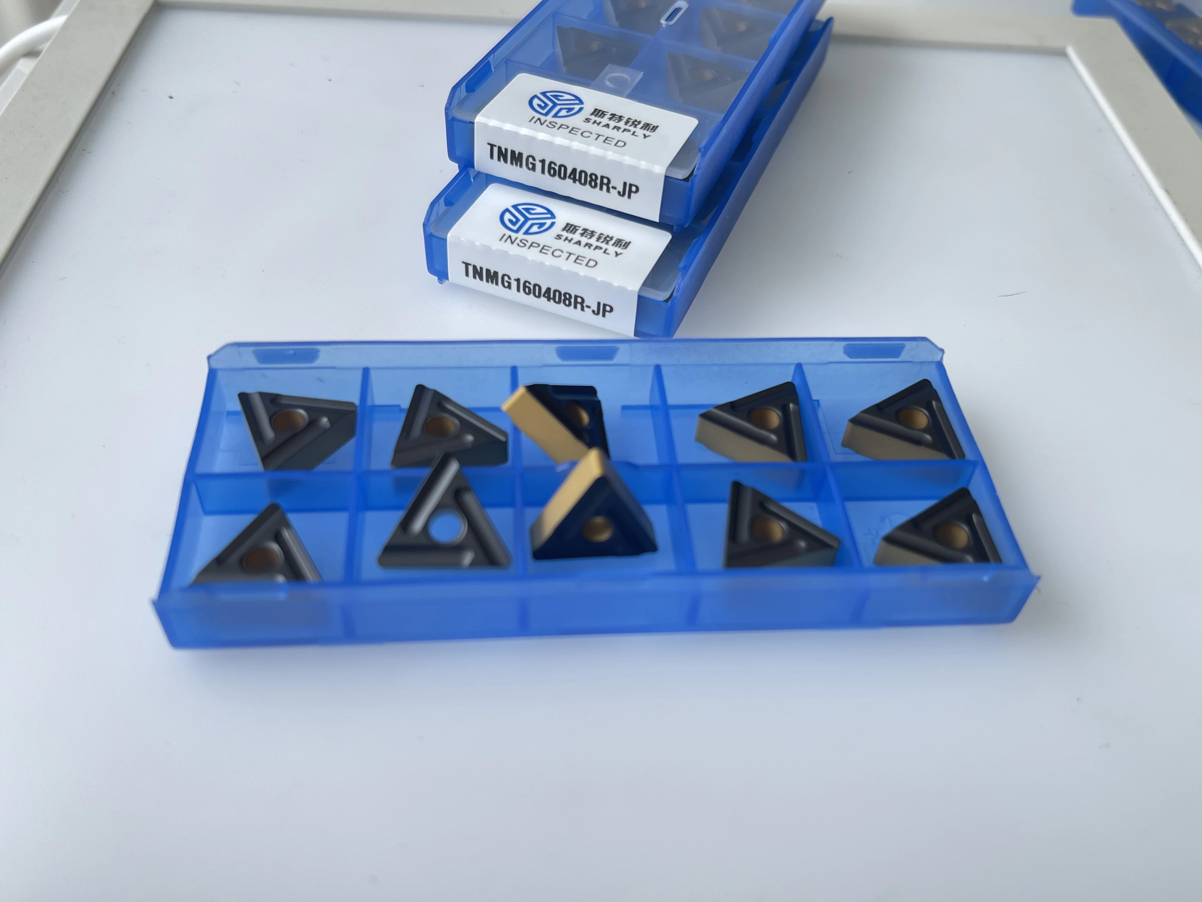 ZZST Tungsten carbide inserts Turning inserts TNMG160408R-JP CNC Cutting tools TNMG