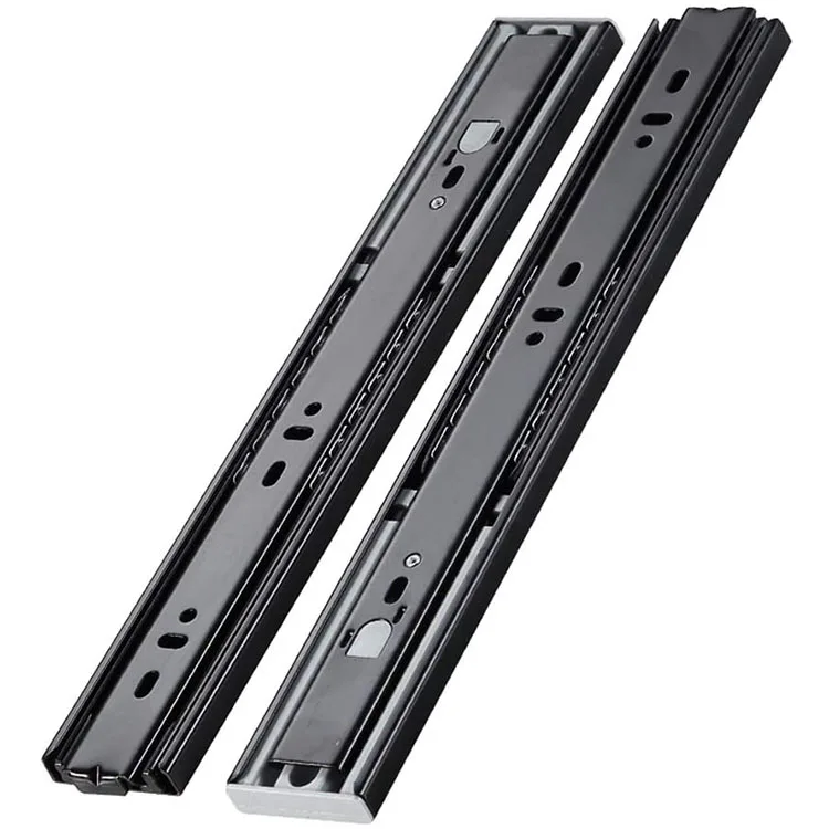 Оптовая продажа, телескопическая скользка 25-60 см с шарикоподшипником и оцинкованной пластиной