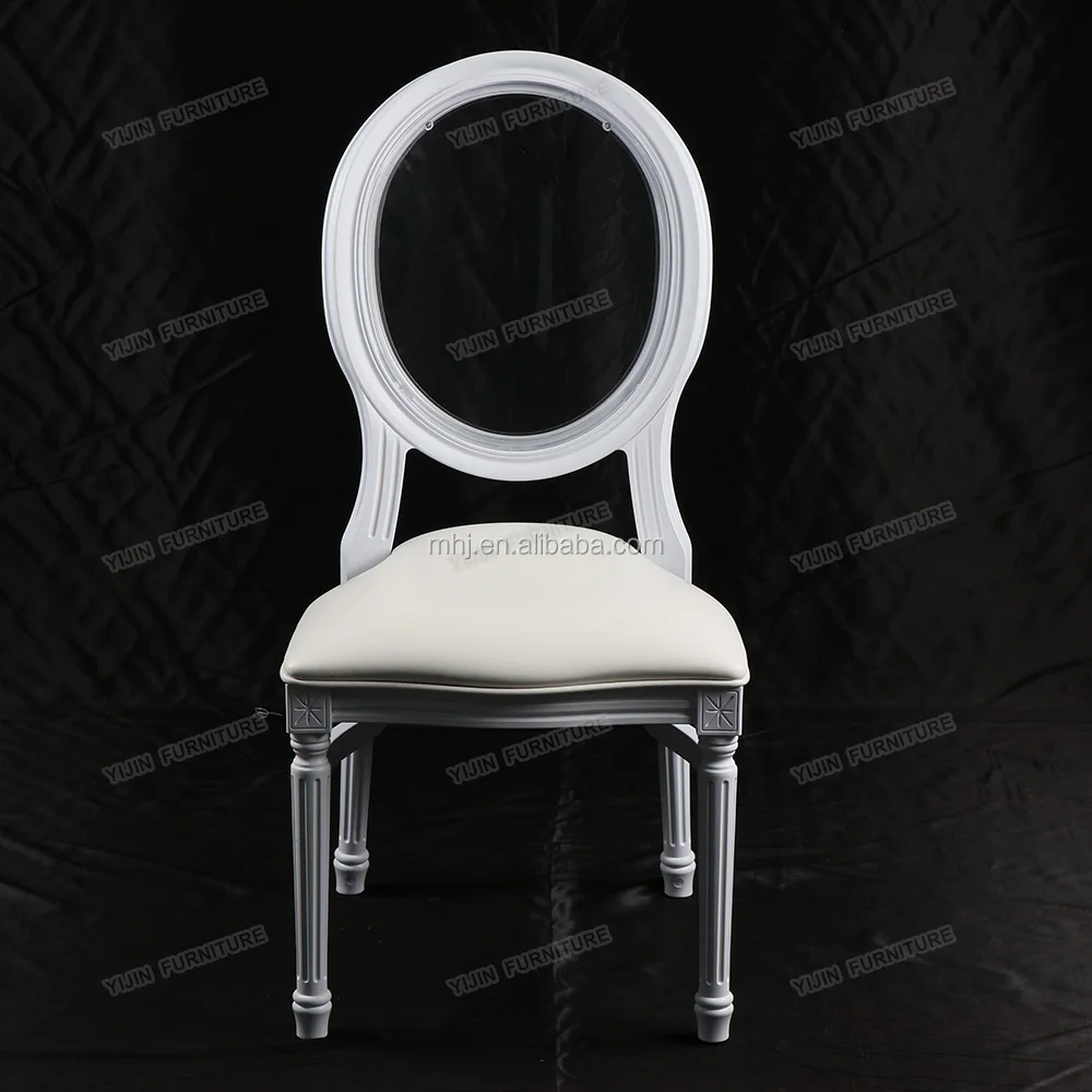 white clear resin stackable ghost chairs royal banquet wedding chair