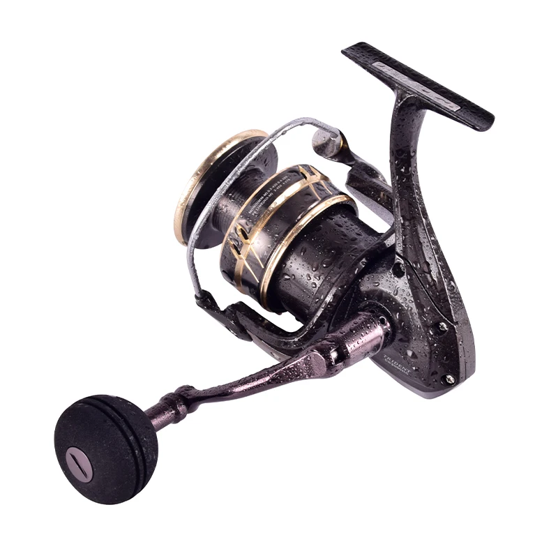 Saltwater Resistant Stainless Steel Ball Bearing Full Metal Design Spinning Fishing Reels High Ratio Wheels