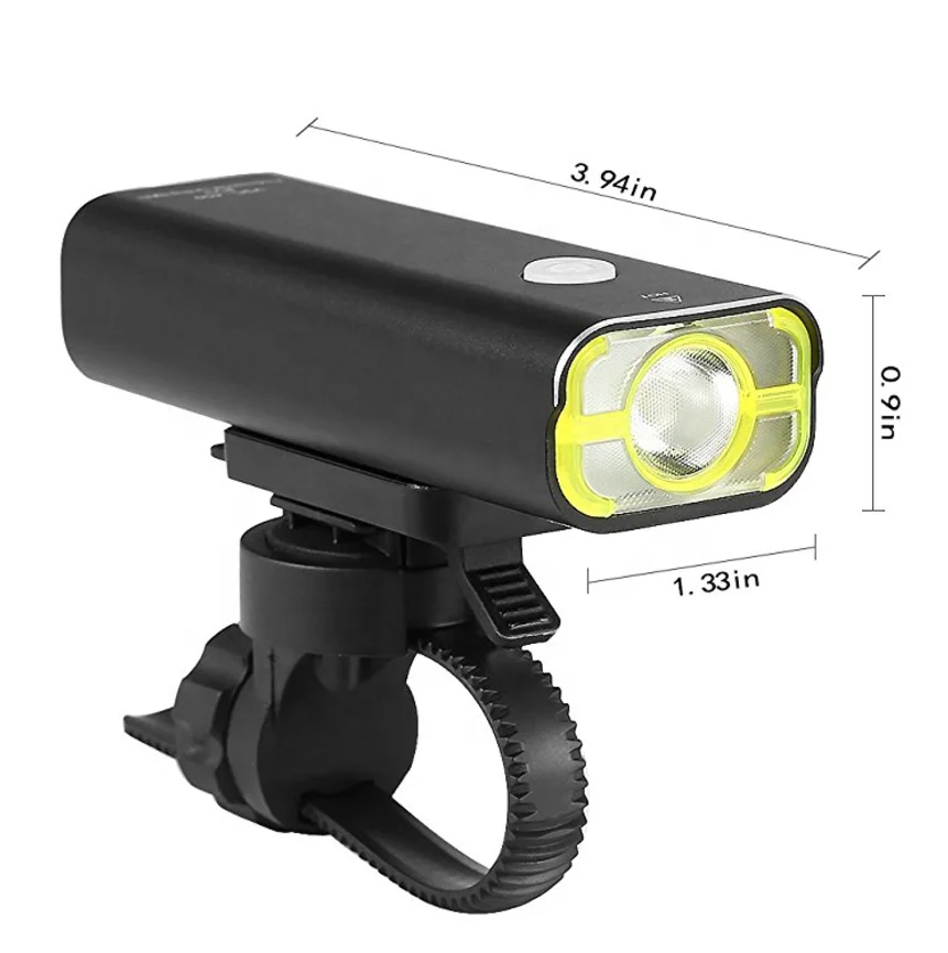 Gaciron 18650 Battery Rechargeable Bike Flashlight Cycling Led Bicycle Light