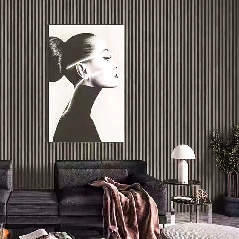 Modern Design Waterproof WPC Fluted Panel Bamboo Wood Indoor WPC Wall Panel