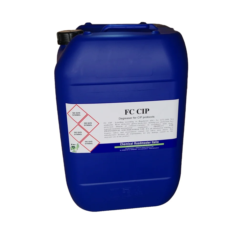 Made in Italy Concentrated degreaser chemical for CIP protocols