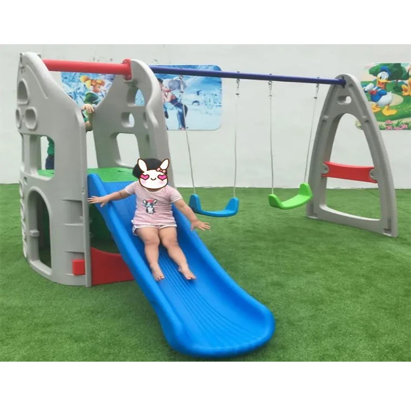Children Outdoor Galvanized Steel Metal Swing for Amusement Park (QTL-3701)