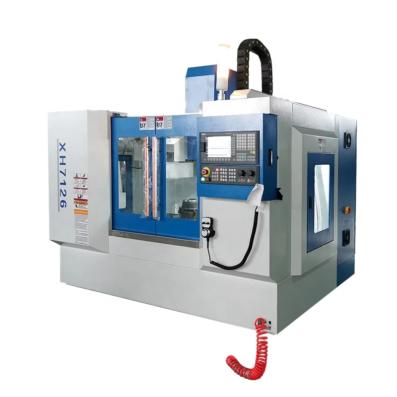 Hot selling products 2023 hobby vertical metal gantry taiwan 4 axis cnc milling machine 5 axis for sale
