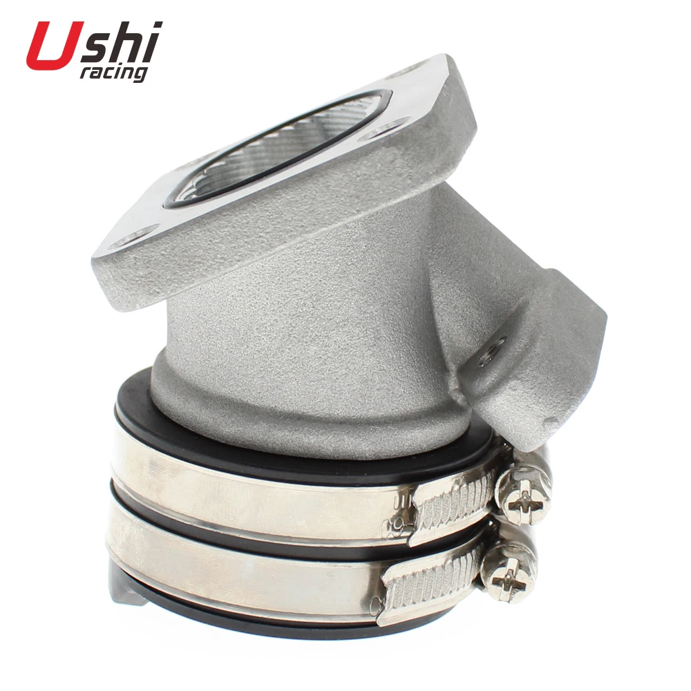 Intake Manifold Pipe LC150 Y15ZR Oval 8 Shape CNC 32mm 34mm 36mm Motorcycle Inlet Pipe Comp For Yamaha