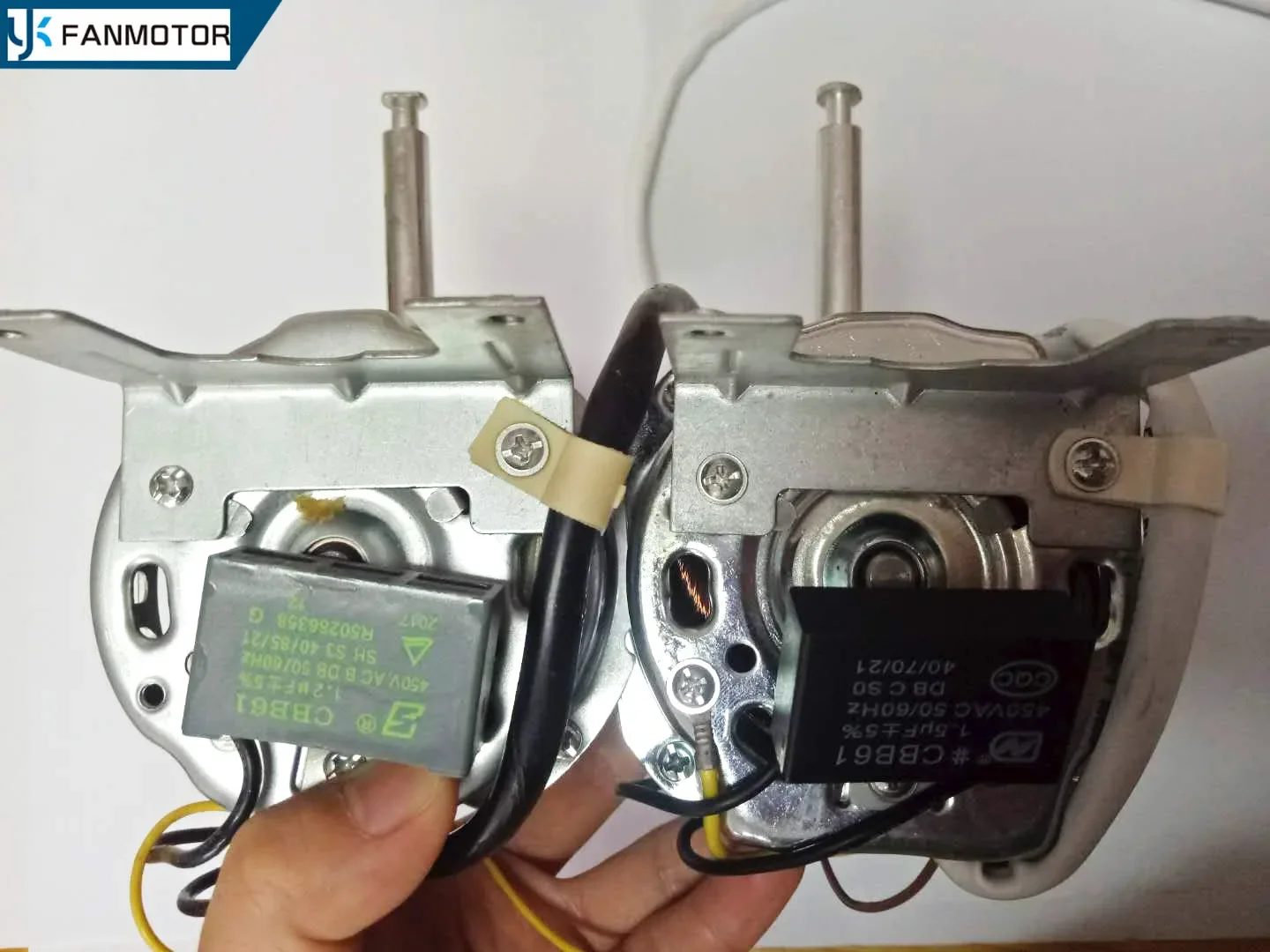 Yk Cbb61 1.0/1.2/1.5/1.8/2.0/2.5/3.5/4.0 Uf 450V Ac Fan Motor Start Capacitor