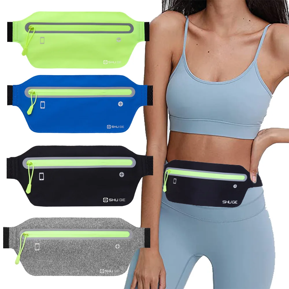 Running Waist Bag Sports Jogging Belt Pack Portable Pouch Outdoor Waterproof Hidden Belt Sport Fitness Phone Accessories