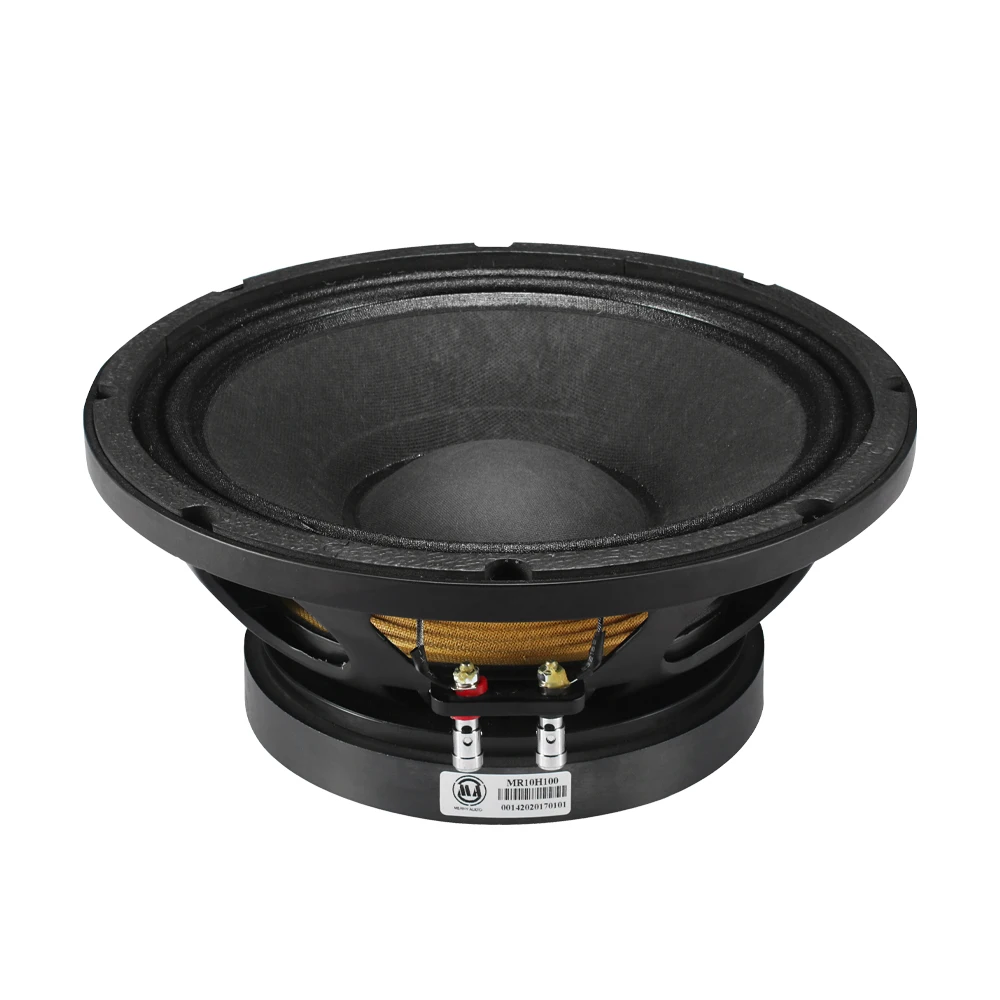 10 Inch Ferrite Magnet Woofer Speaker 170 Magnetic 8 Ohm  Loudspeaker Driver Aluminum frame for DJ Karaoke Home Theatre