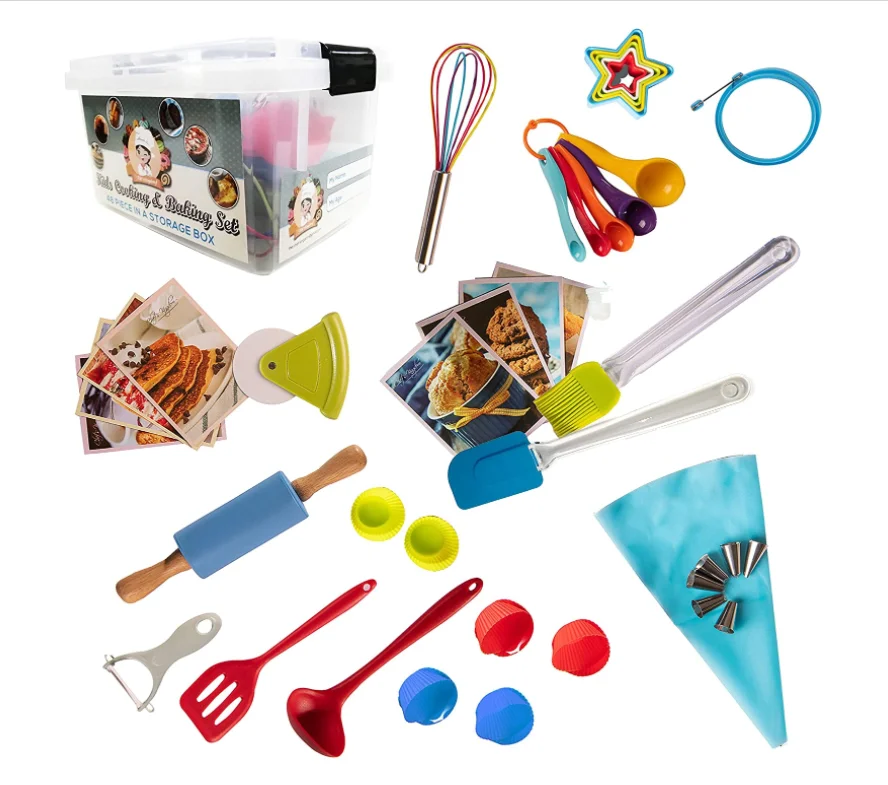 Лидер продаж Amazon, комплект для приготовления печенья, подарочный набор, детский набор для приготовления пищи