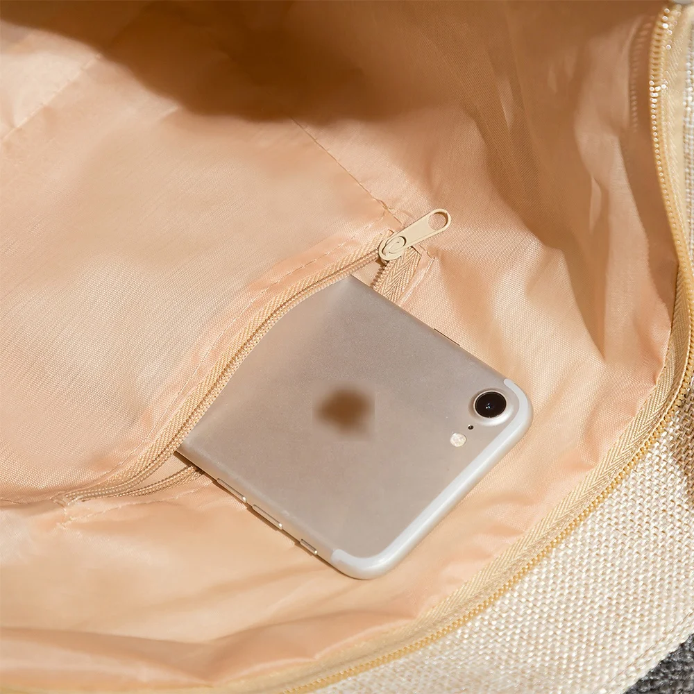 2024 fashion african black women art printed canvas shoulder handbag tote bags with zipper inner pocket