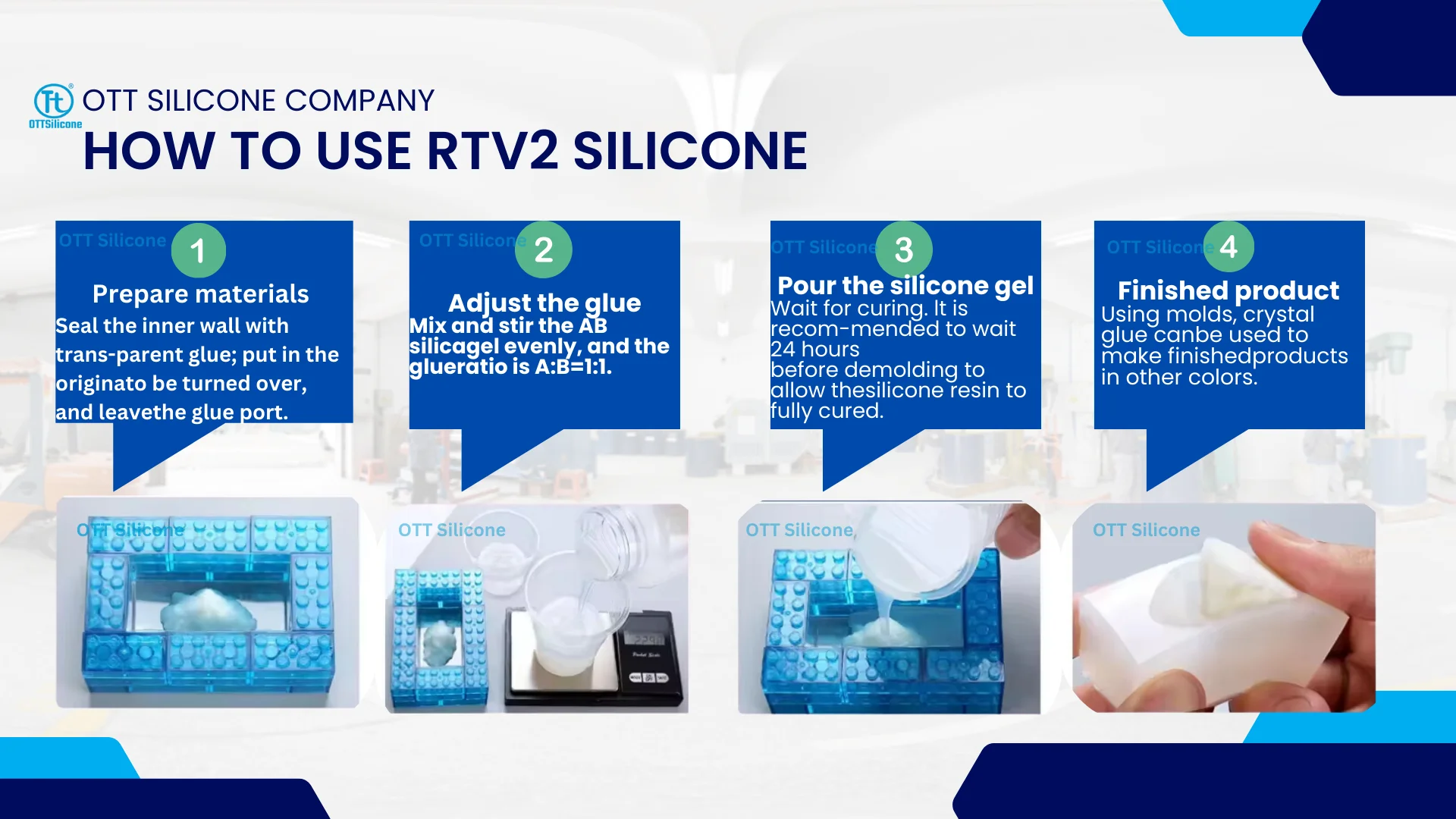 Soft Liquid Silicone to make Candle Mold RTV-2 Silicone