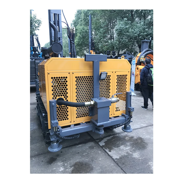 Hot sales 180m Depth KW180 Multifunctional Drilling Rig Portable Water Well Crawler Drilling Rig Price