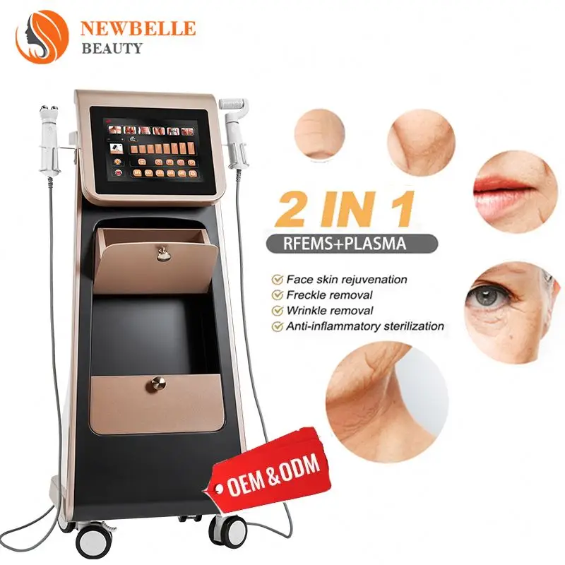 Anti Aging Ems Rf Plasma Gel Heater Collection 3 In 1 Pen Nedles Fractional Technology Helium Jet Dot Matrix Detachable