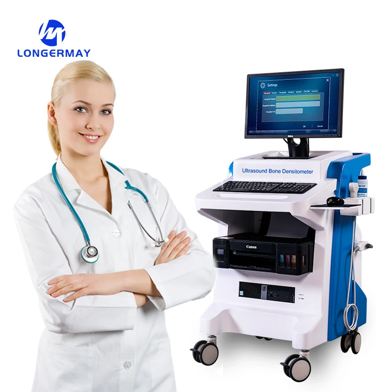 Автоматический высокоэффективный ультразвуковой денситометр для костей на колесиках
