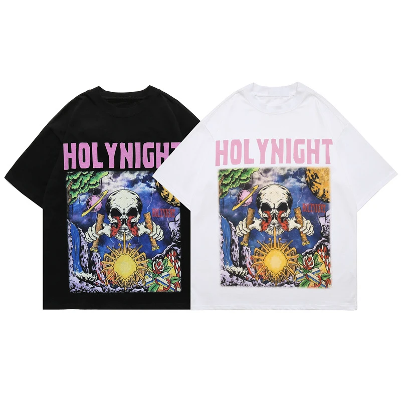 Tshirt Yarn With Cotton Custom Printing Tshirt Cotton 50/50 Blend Tshirts