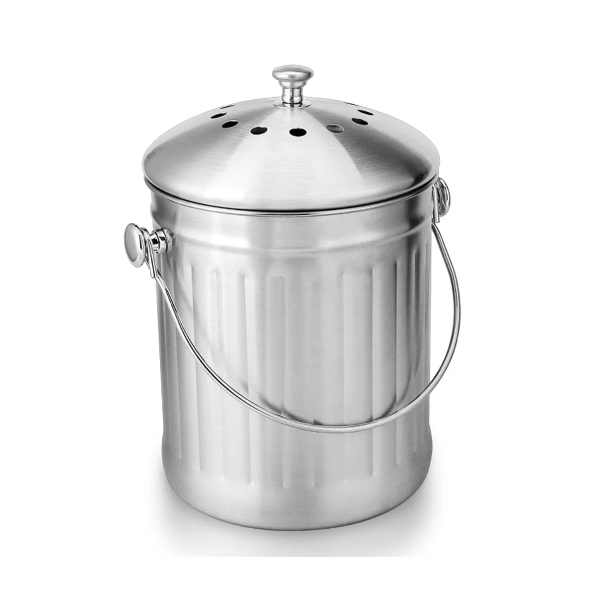 compostable square recycling bamboo fiber compost bin can, kitchen waste compost bin