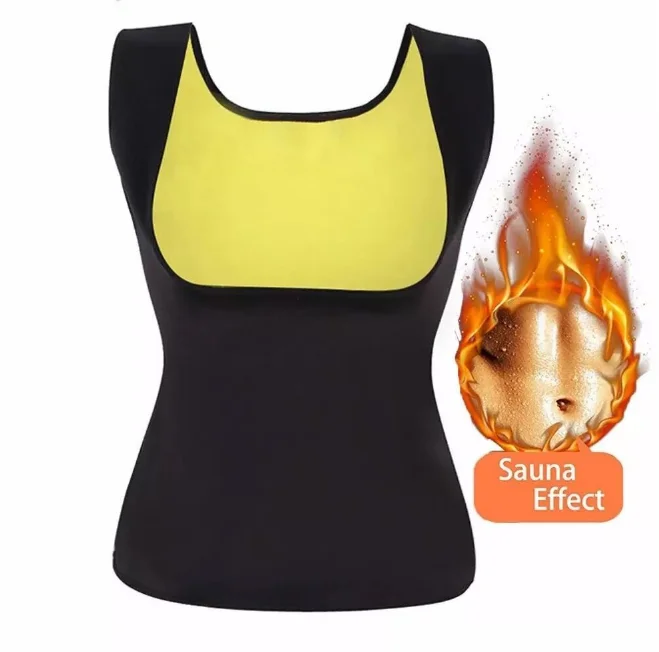 Factory wholesale ladies sling body shaping vest seamless compression vest body shaping suit sauna vest