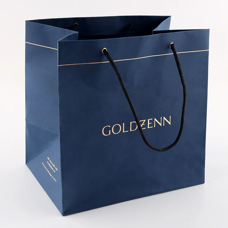 packaging Colorful custom logo your own logo supplier shopping printed clothes boutique reusable wedding gift bag and gift box