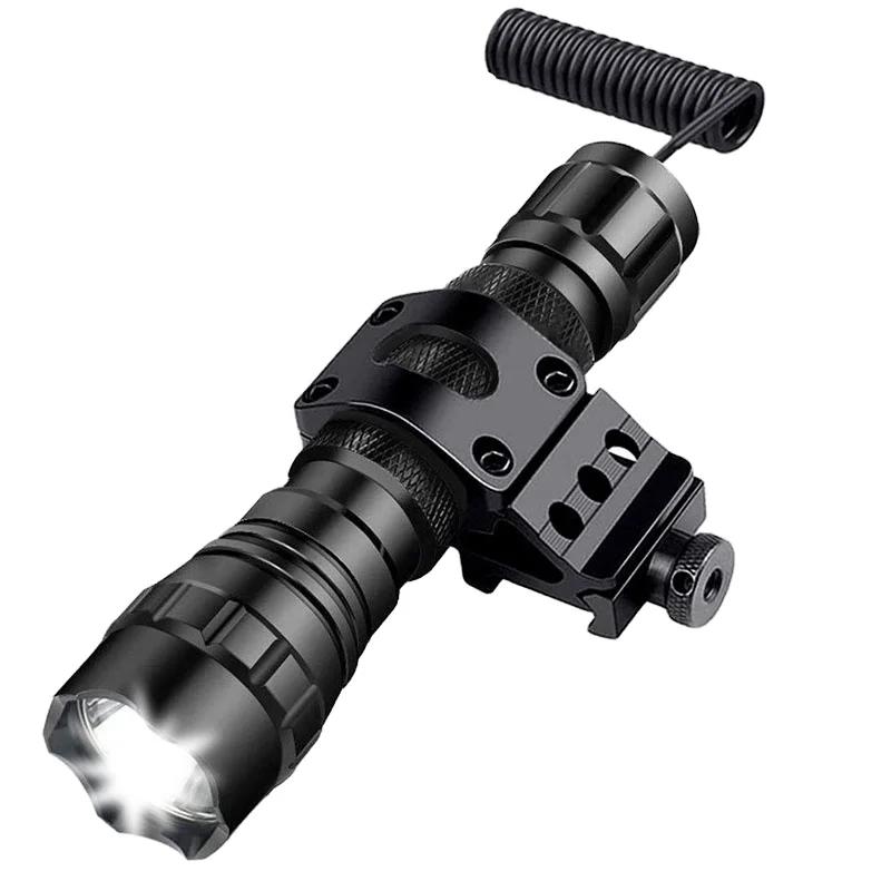 High Powered Multi Function Led Rechargeable Tactical Flashlight Outdoor Charging Tactical Torch Camping