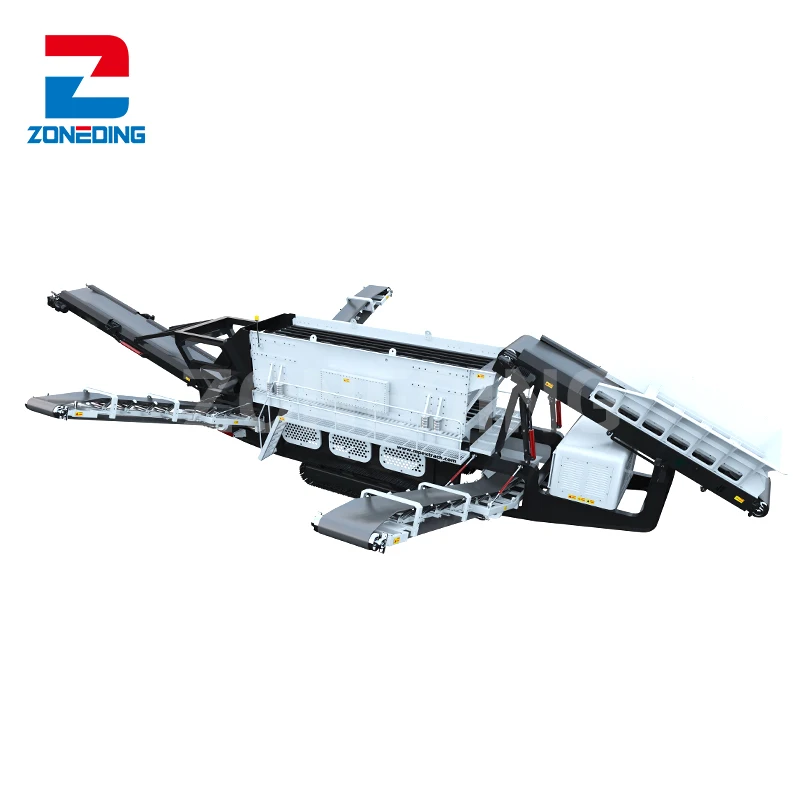 Factory Supply of Quarry Stone Crushing Machines Mobile Hammer Crusher Plant