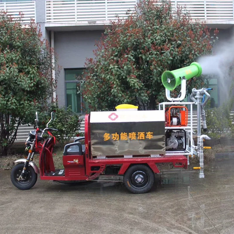 special electric multi-functional sprinkler disinfection car