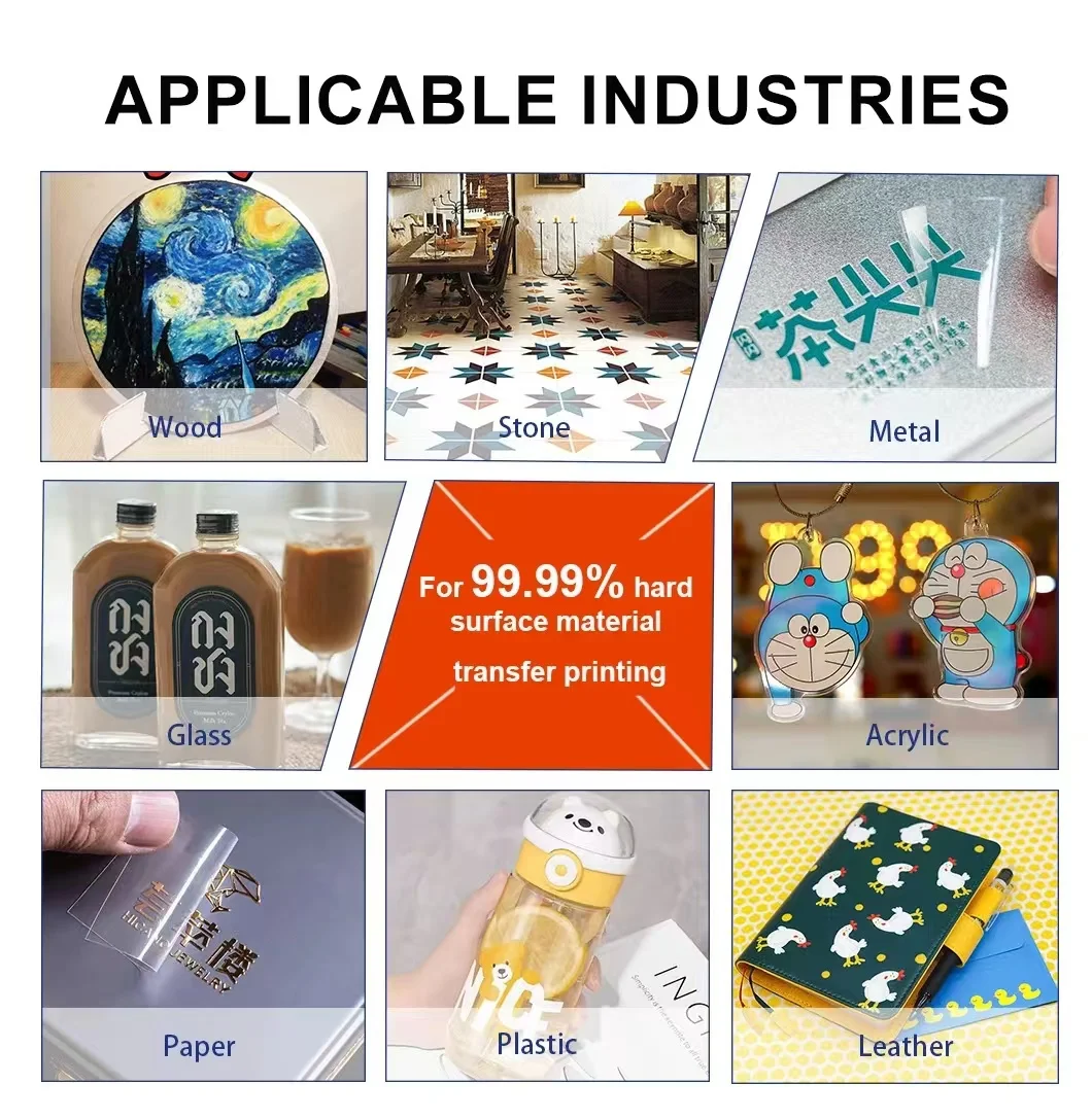 Premium small business 35*45cm flat panel uv printer for printing uv tablets printer on wood acrylic paper