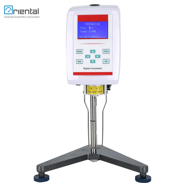 Oriental NDJ-S lab digital rotational viscosity meter brookfield rotational viscometer for cosmetics oil testing