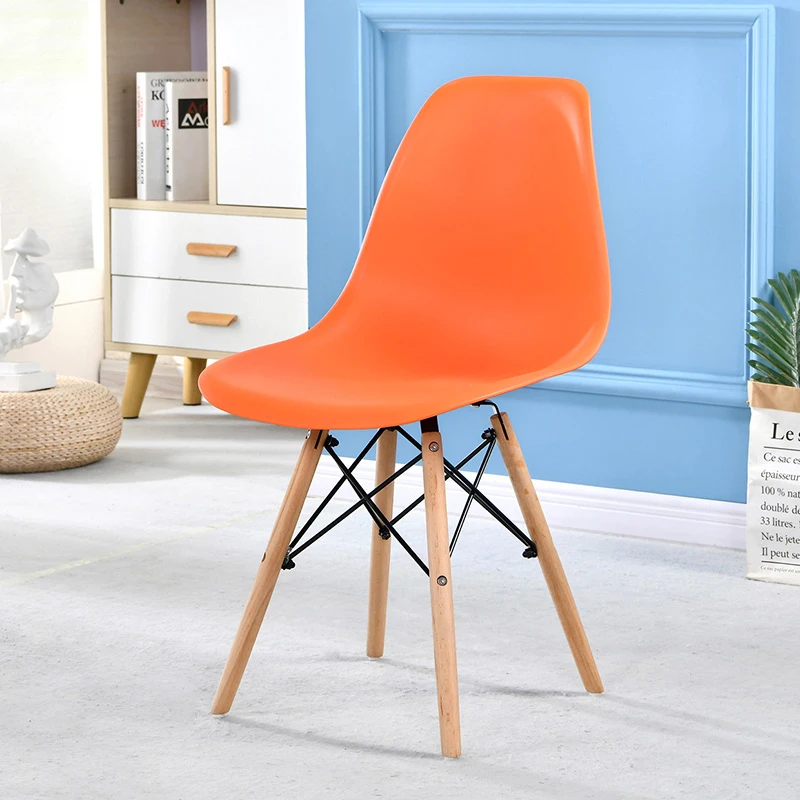
China Manufacturer Household Furniture Wholesale Multi-color Optional Nordic Style Dining Chair Customize Modern Design 