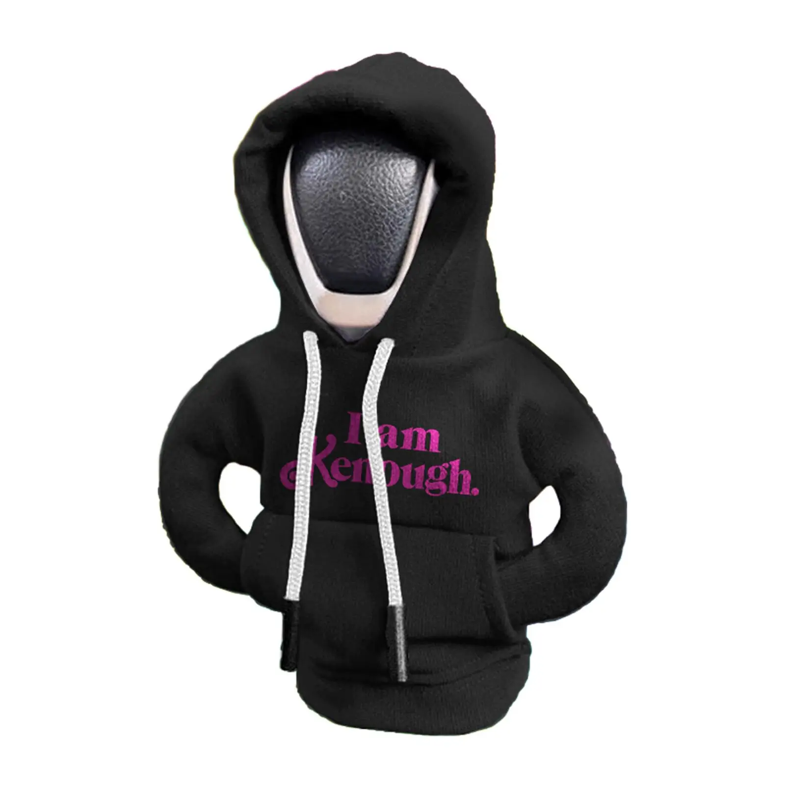 Universal Gear Shift Knob Cover Gear Shift Grip Handle Knob Creativity Hoodie Sweatshirt Nonslip Handle Cover