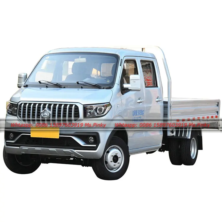 Good Quality Chang an Double Cabin Mini Natural Gas Vehicular 1600CC Cargo Truck With CNG Engine for Sales