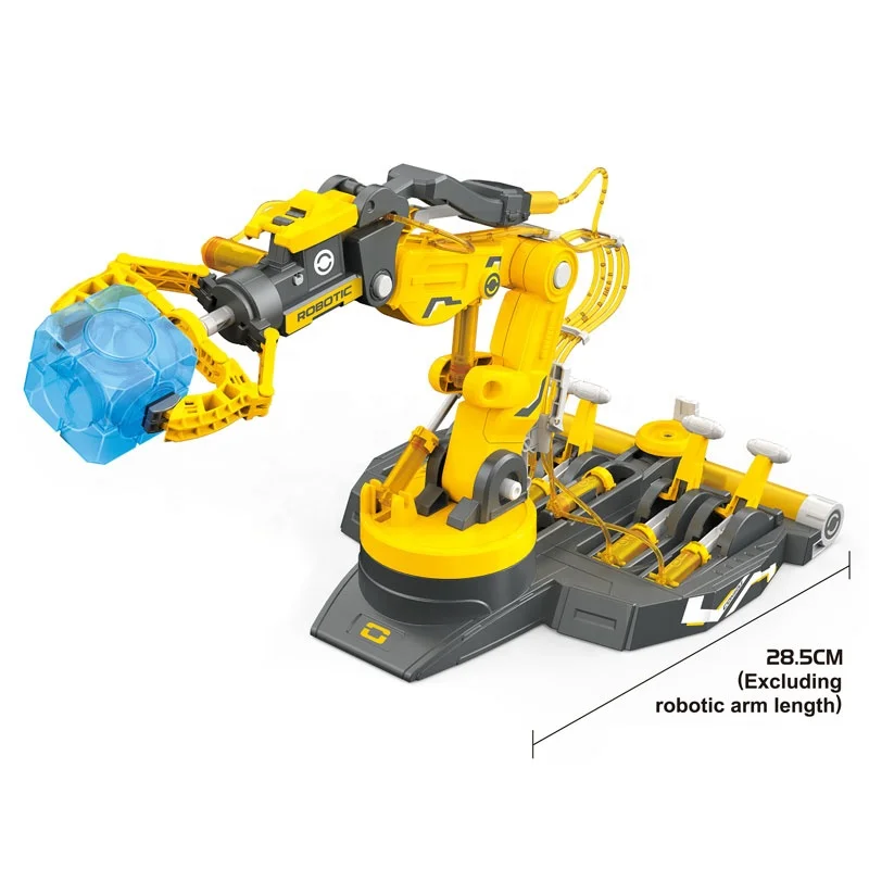 Toys Robots Smart Kids DIY 3 IN 1 HYDRAULIC ROBOT Multi functional Powered By Water fluid Power Robot for Children OEM