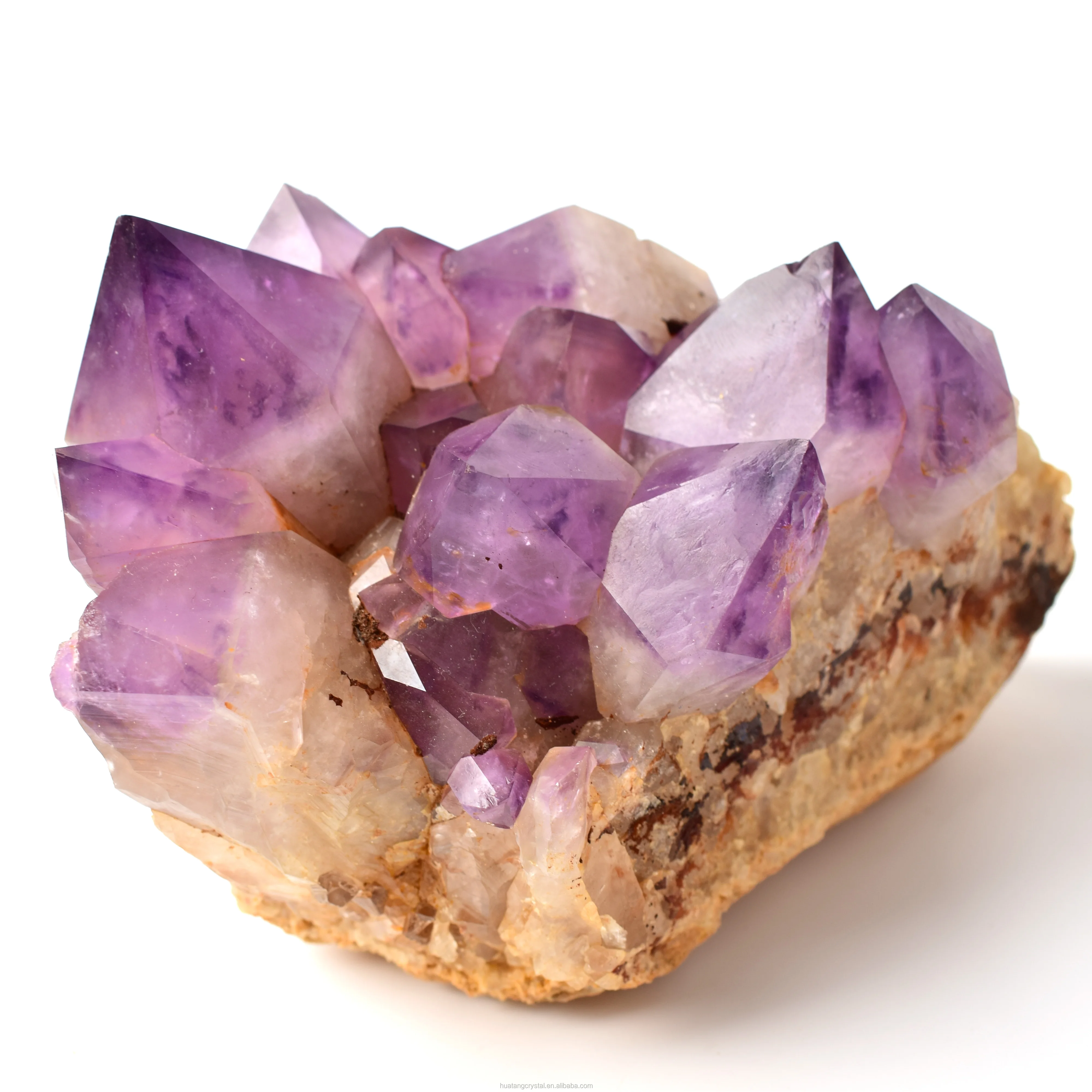 Wholesale Natural Raw Stone Amethyst Cluster For Decorative Collection