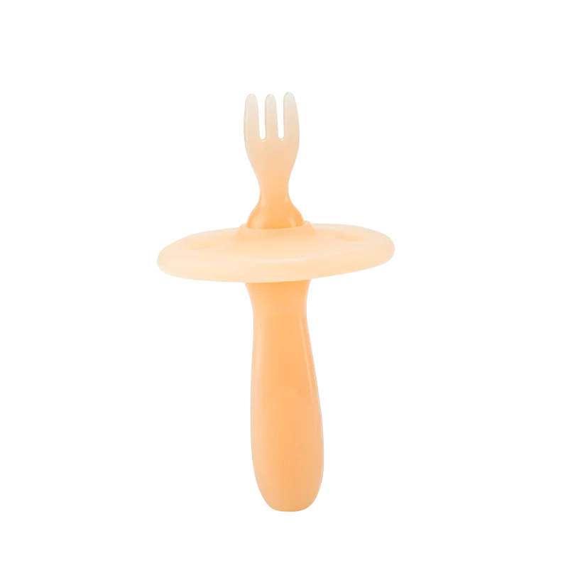 
Baby self eating utensils small hand fork 