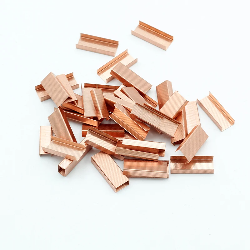 Wholesale high quality copper coated  24/6 office staples
