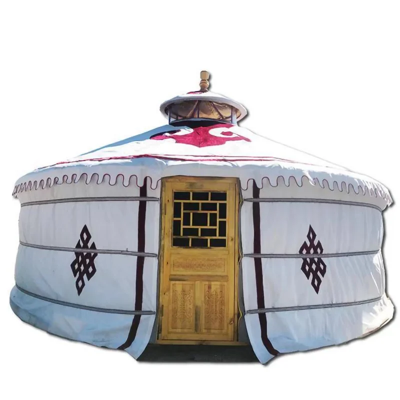 Large Wooden   Bamboo  Tent Yurt Home Luxury Mongolian Yurt