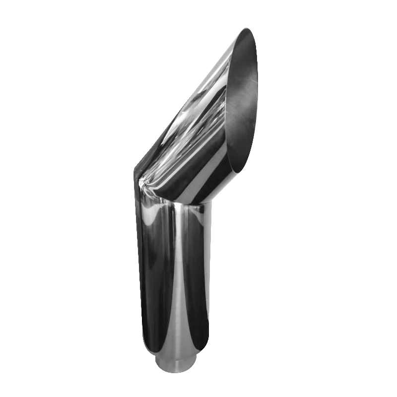 Customized Size America Muffler 201 Stainless Steel Top Diesel Stack Semi Truck Exhaust Pipe