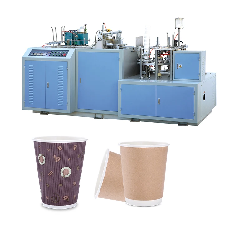 32-45 pcs/min Bowl Size 12-40oz Video Technical Support Disposable Glass Making Machine Paper Cup Machine Production Making