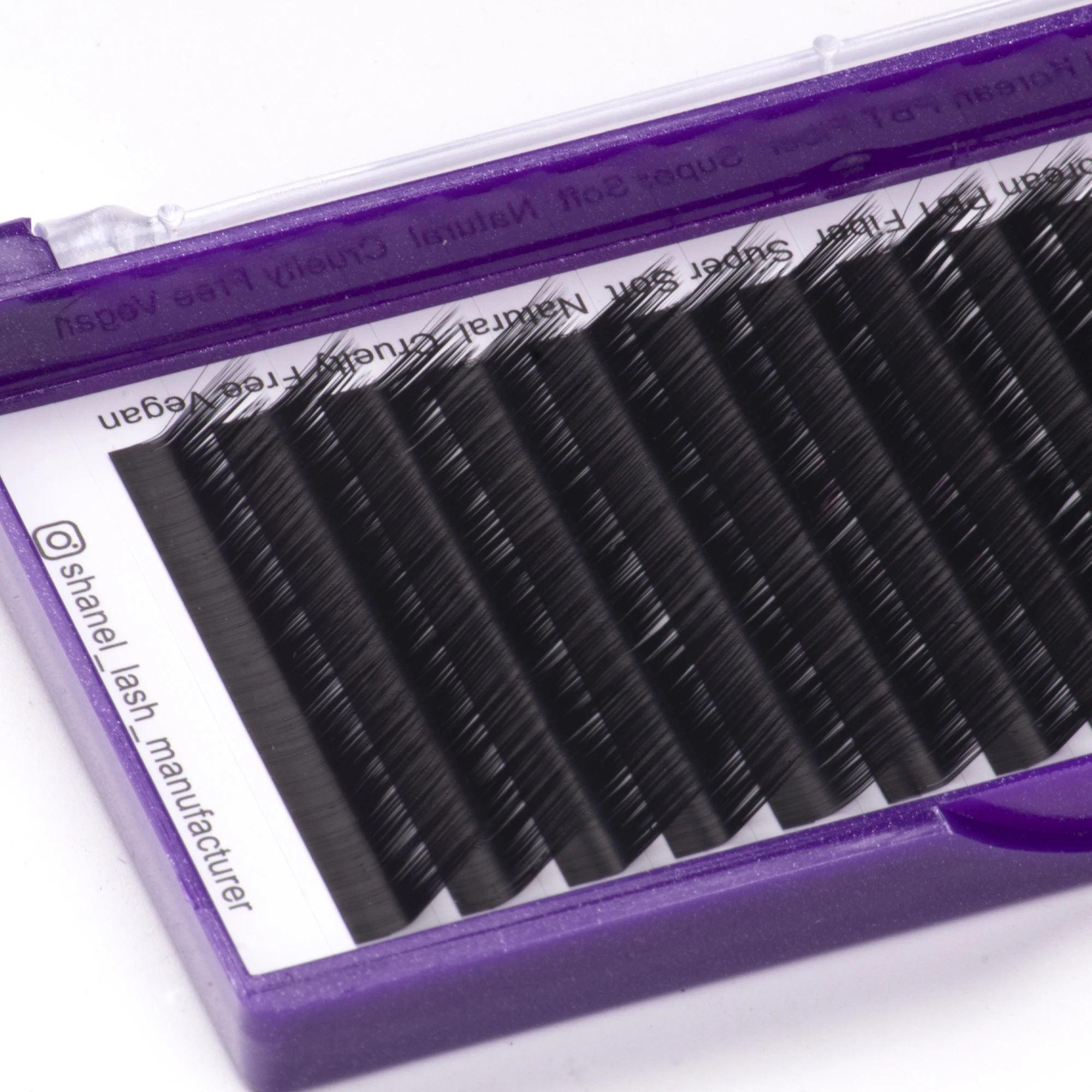 High Quality Individual Eyelash Extension Handmade L M Curl 0.07 Premium Mink Lashes Royal Mink Classic Volume Eyelash Extension