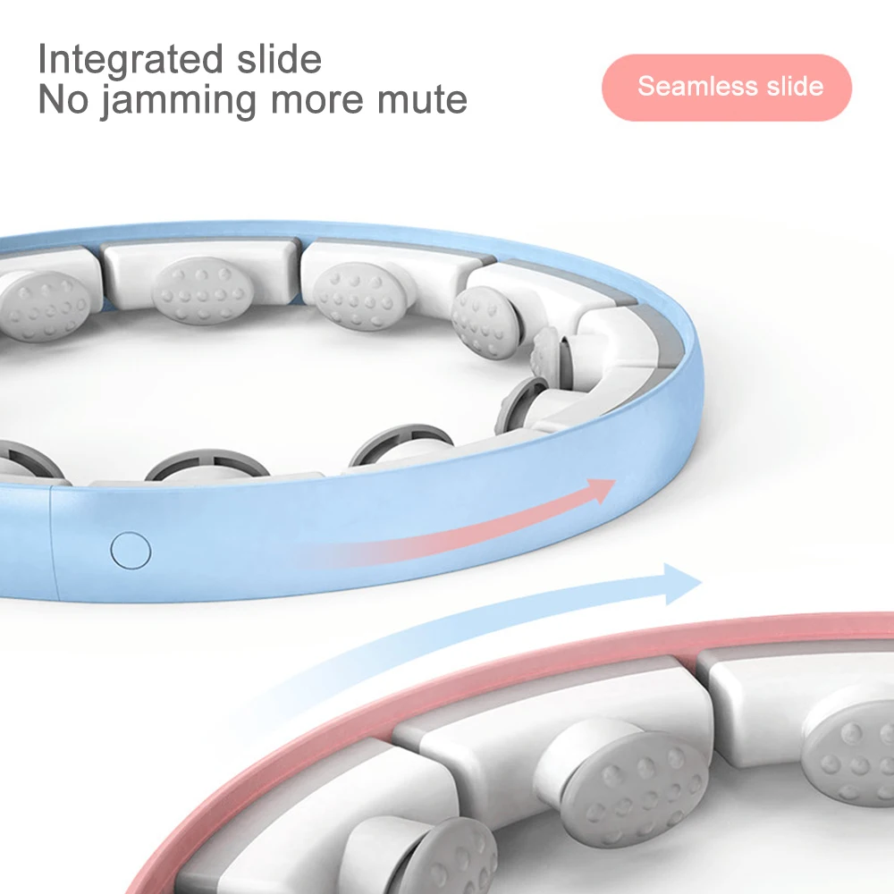 Детские регулируемые умные пластиковые цифровые магнитные светодиодные кольца Hula-Кольца Для Взрослых Фитнес умные Утяжеленные кольца Hula 2021