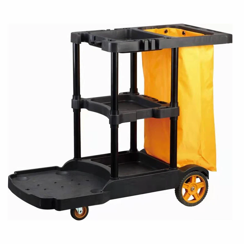Hotel Restaurant Airport Multi purpose Cleaning Cart Commercial premises cleaning property management miscellaneous trolley